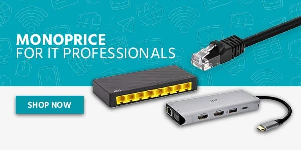 Monoprice for IT Installers. Shop Now.