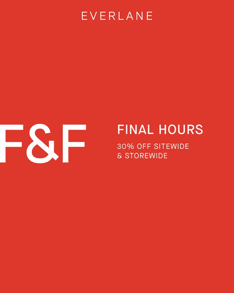 Friends & Family | Final Hours | 30% Off Sitewide & Storewide