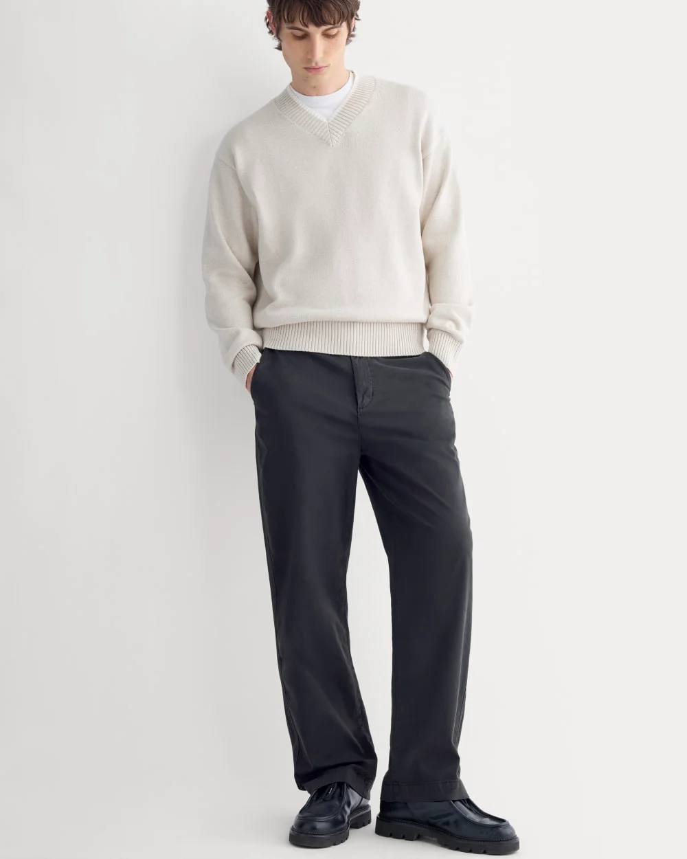 Image of Everyday Relaxed-Fit Chino | Black