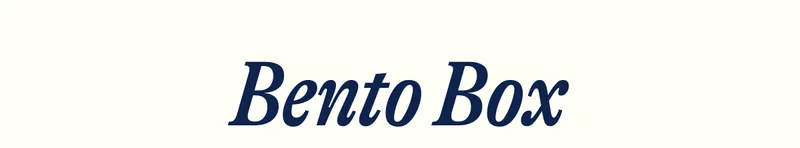 Bento Box
