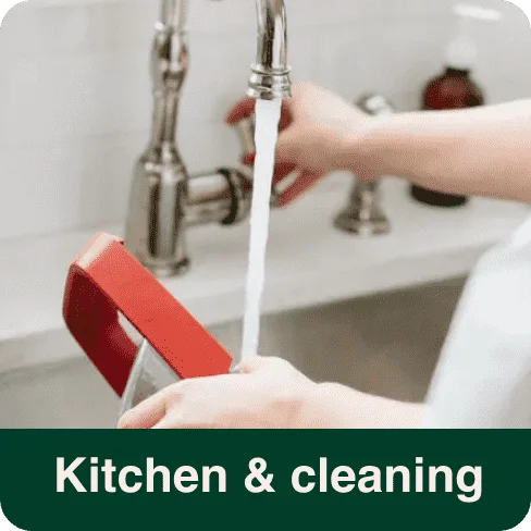 Kitchen & cleaning