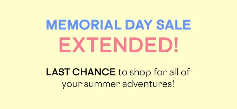 SURPRISE! Shop 20% off sitewide for one more day!