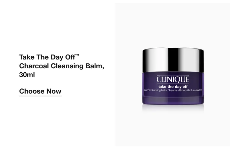 Take The Day Off™ Charcoal Cleansing Balm, 30ml Choose Now