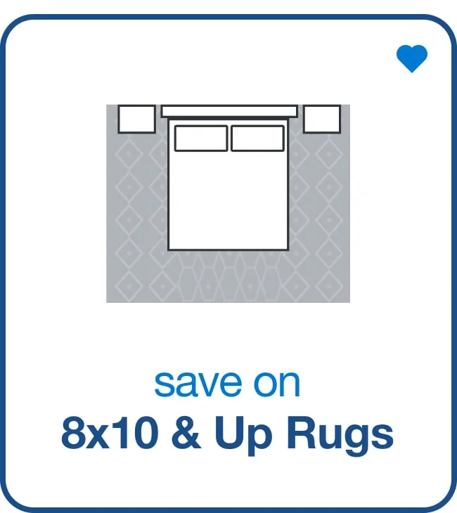 Large Area Rug 8x10 & up