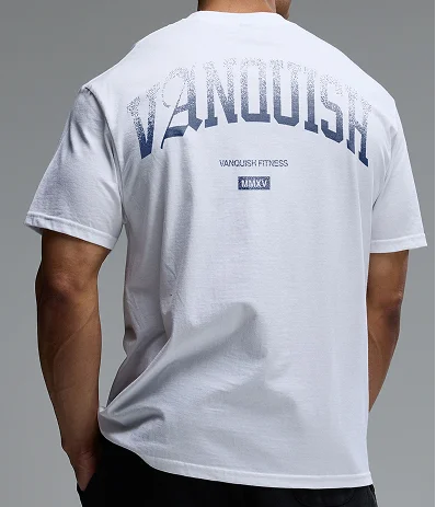REVOLVE FADE WHITE BLUE OVERSIZED T SHIRT