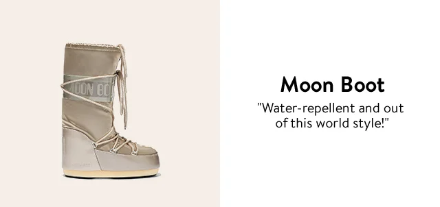 Lace-up Moon Boot moonwalker winter boots.