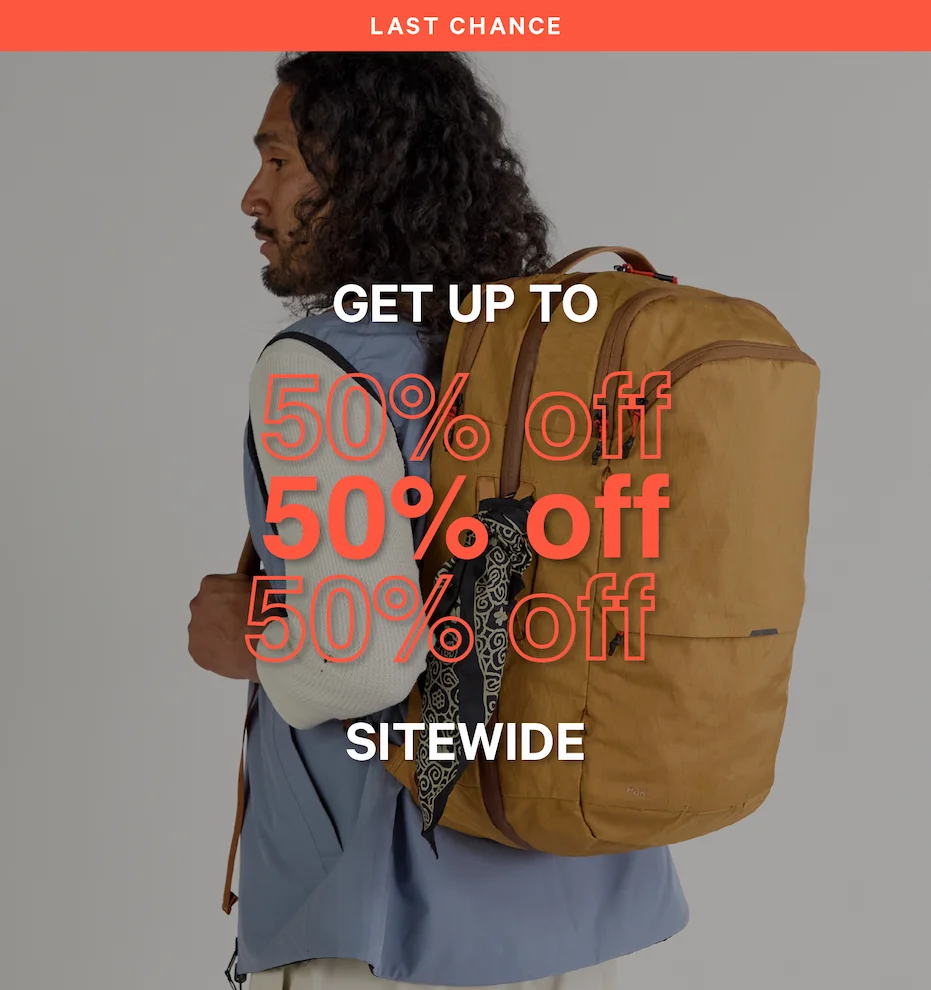 The Aero Travel Backpack