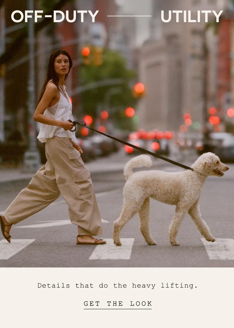 off-duty utility, details that do the heavy lifting. get the look