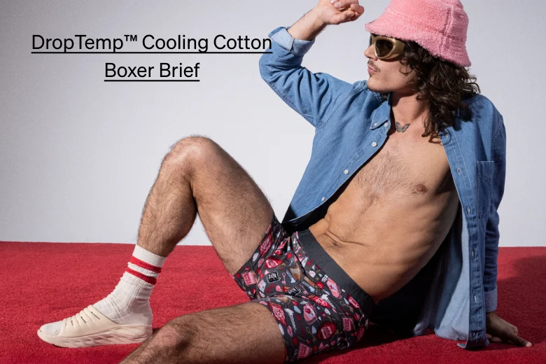 DropTemp™ Cooling Cotton Boxer Brief