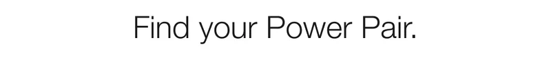 Find your Power Pair.