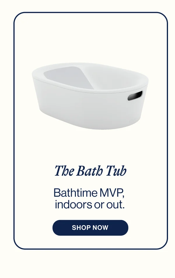 The Bath Tub. Bathtime MVP,  indoors or out.