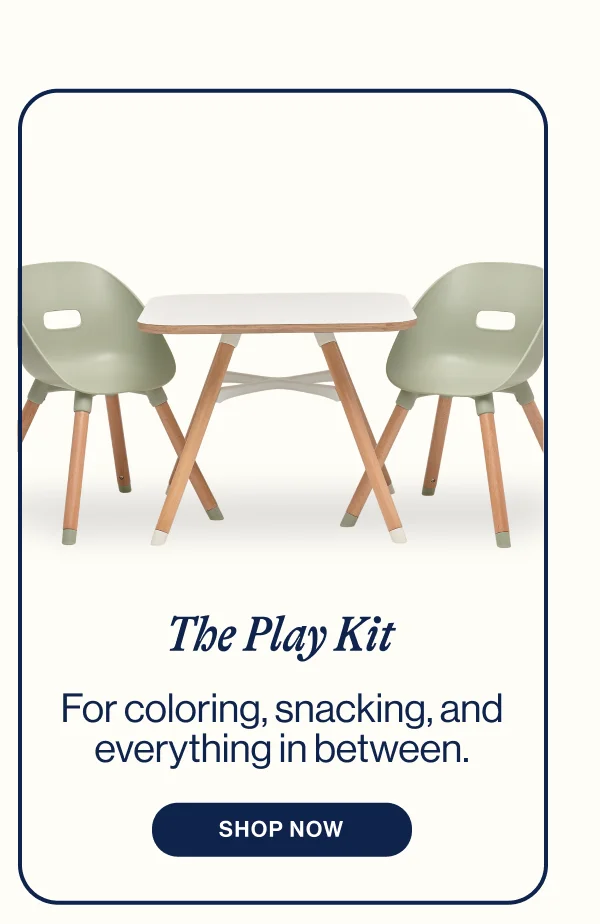 The Play Kit. For coloring, snacking, and everything in between.