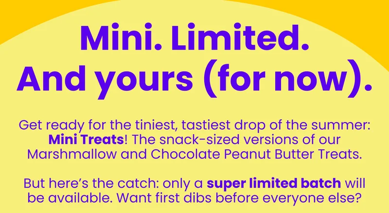 Mini. Limited. And yours (for now).