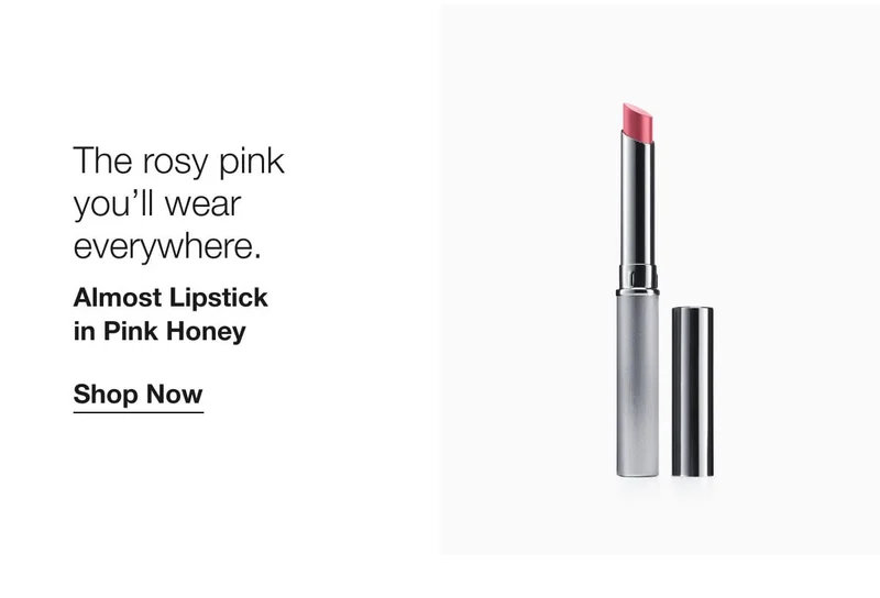 The rosy pink you’ll wear everywhere. | Almost Lipstick in Pink Honey | Shop Now
