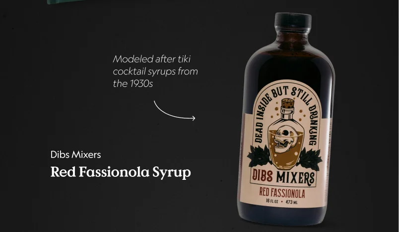 Red Fassionola Syrup