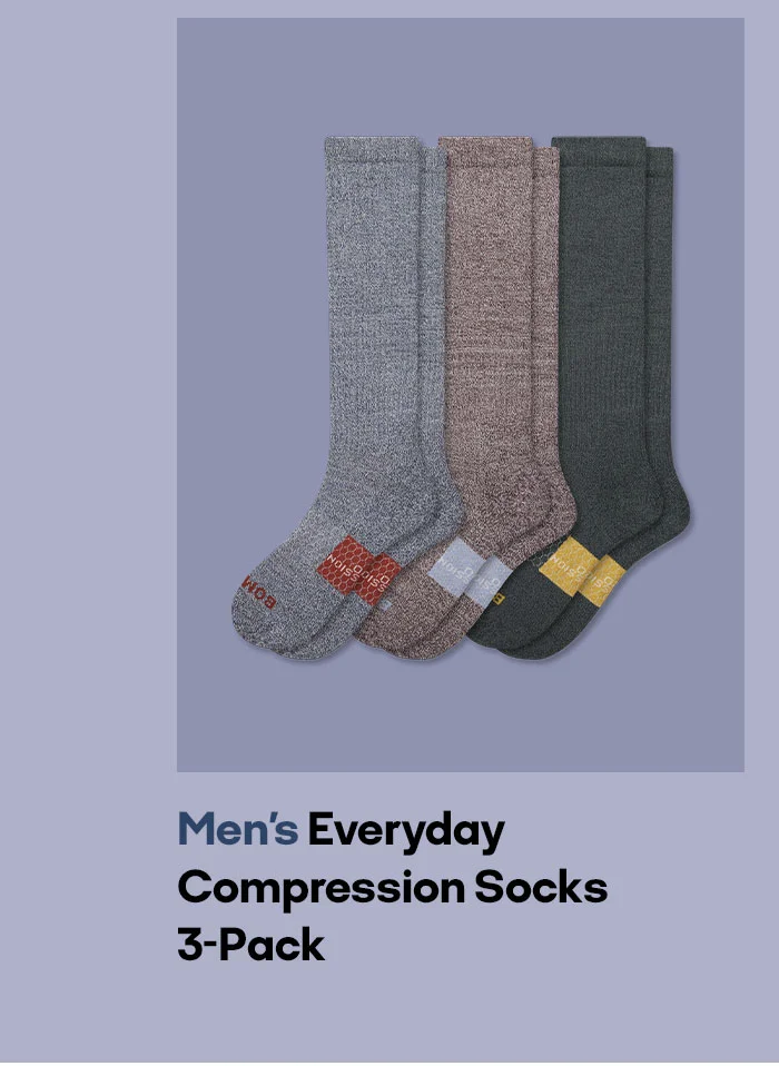 Men's Everyday Compression Socks 3-pack