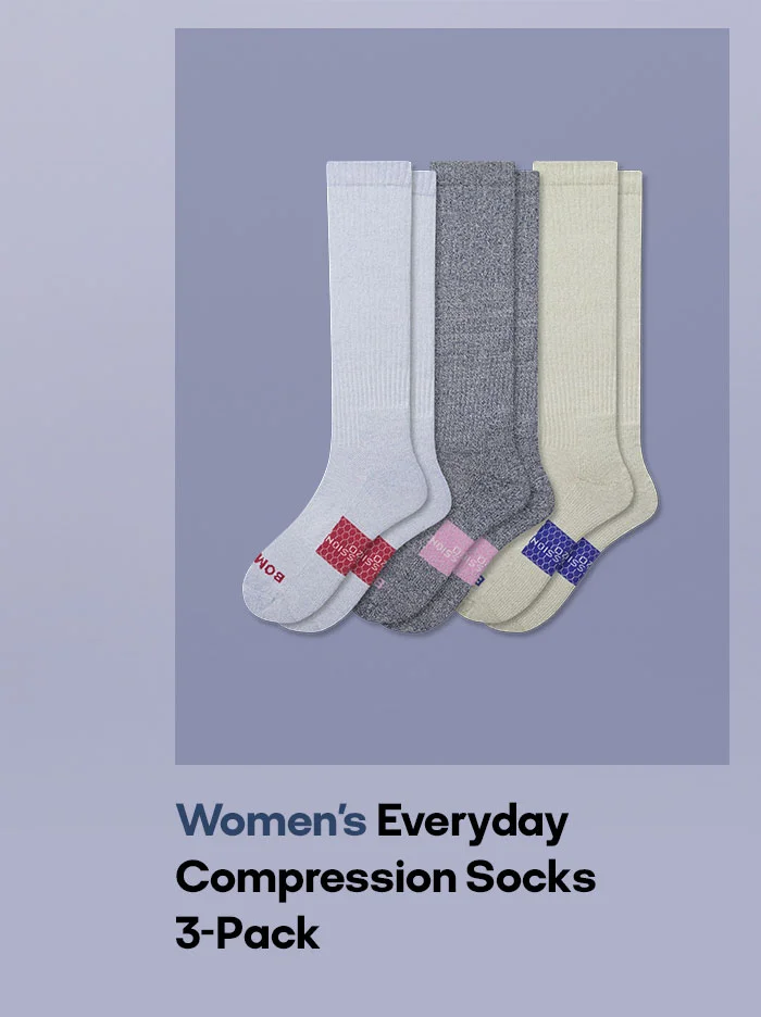 Women's Everyday Compression Socks 3-Pack
