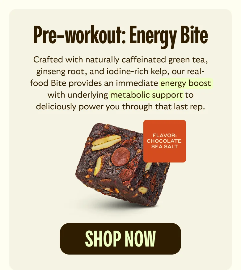 Pre-workout: Energy Bite