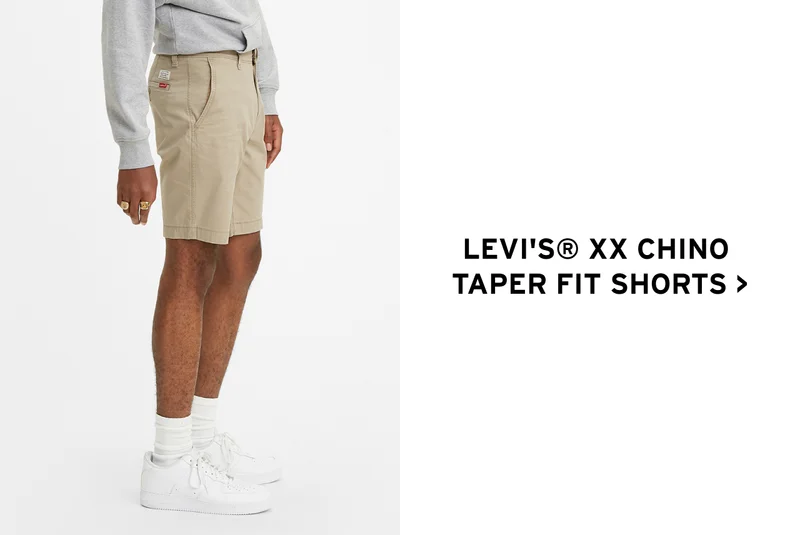 SHOP LEVI'S XX CHINO TAPER FIT SHORTS