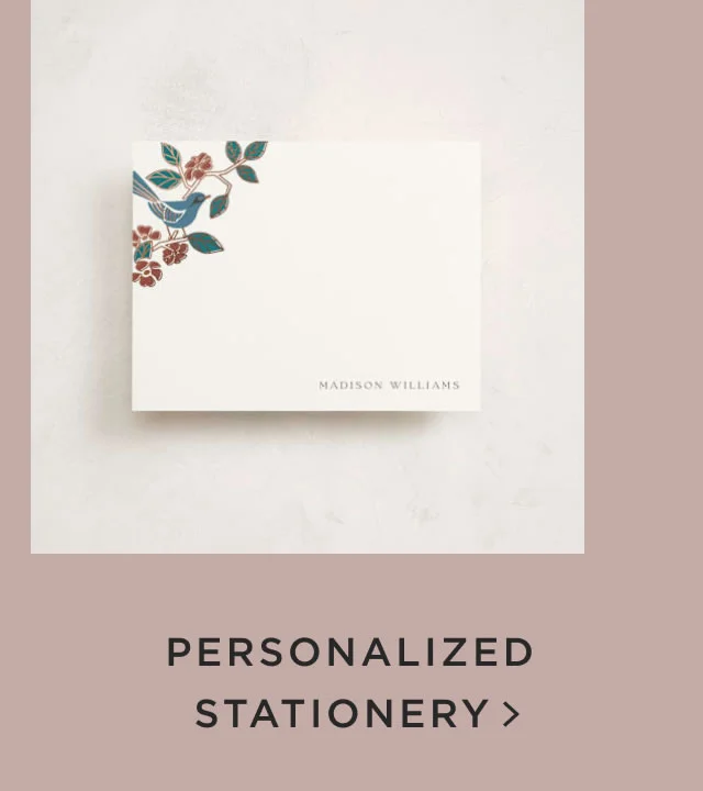 Personalized Stationery