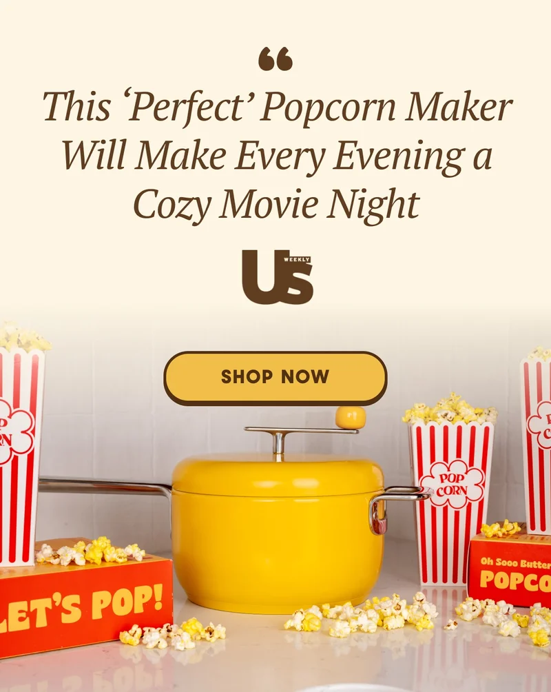 The 'Perfect' Popcorn Maker Will Make Every Evening a Cozy Movie Night