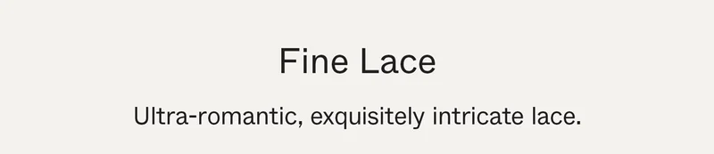 Fine Lace