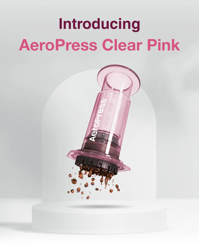 Introducing AeroPress Clear Pink