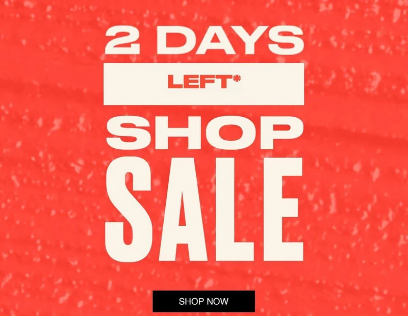 Sale up to 60% Off Ends tomorrow