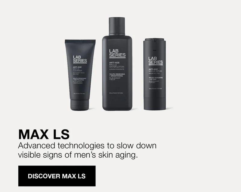 MAX LS | Advanced technologies to slow down visible signs og men's skin aging | Discover MAX LS