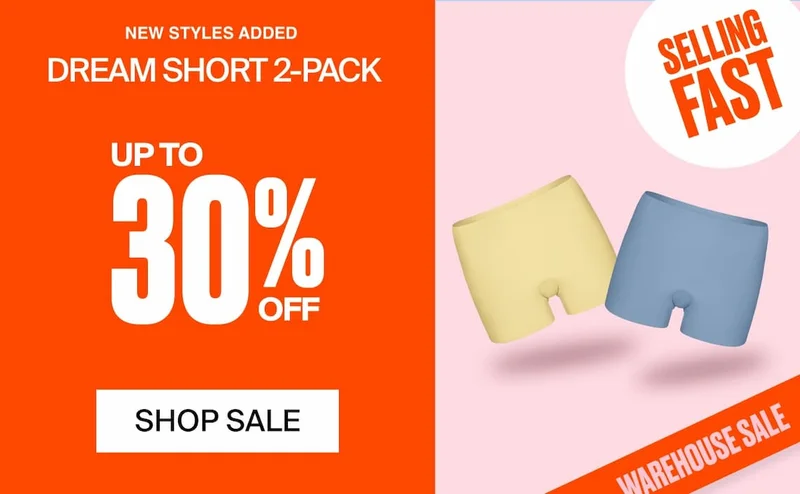 NEW STYLES ADDED Dream Short 2-PACK Up to 30% off. Shop Sale