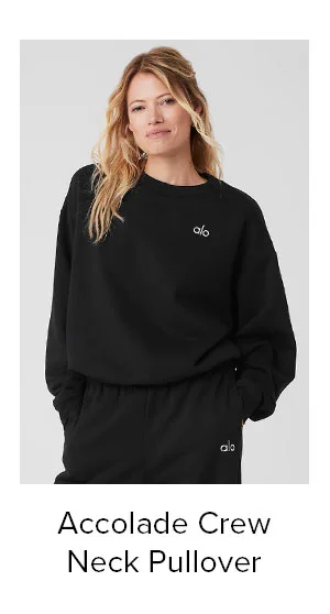 ACCOLADE CREW NECK PULLOVER