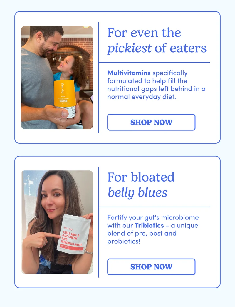 Shop Magnesium, Multivitamins, Tribiotics.