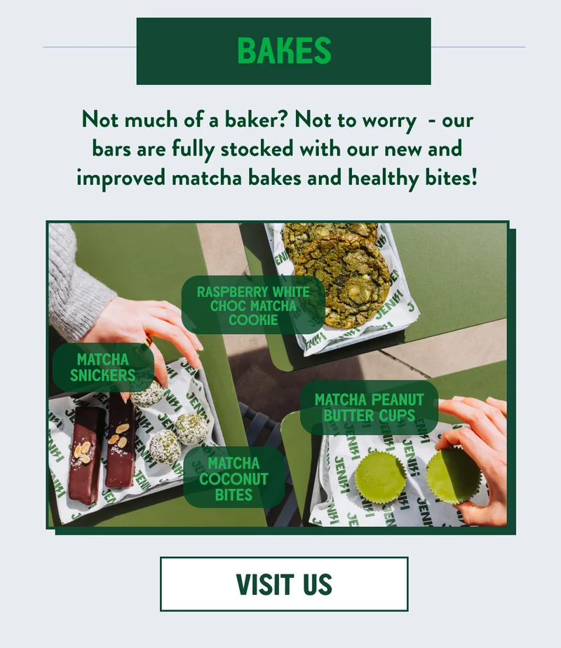 Matcha bakes
