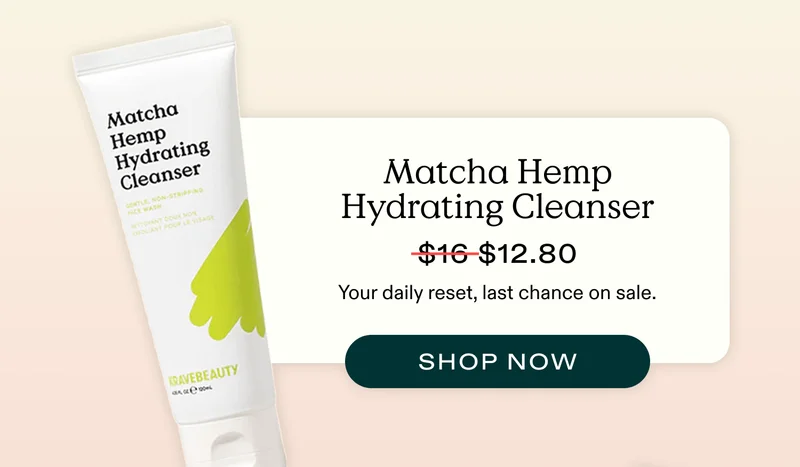 Matcha Hemp Hydrating Cleanser