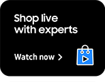 Shop live with experts - Watch now
