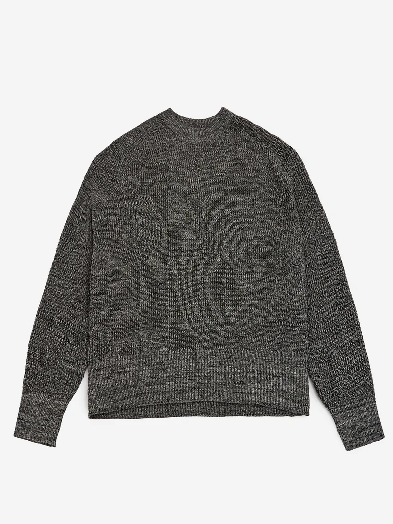 Image of Studio Nicholson Coe Knit - Navy Twist