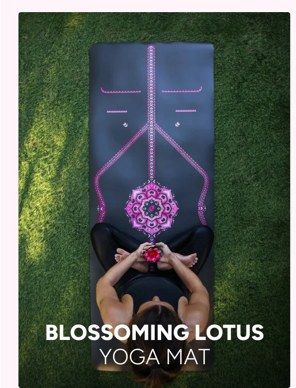 Blossoming Lotus Yoga Mat