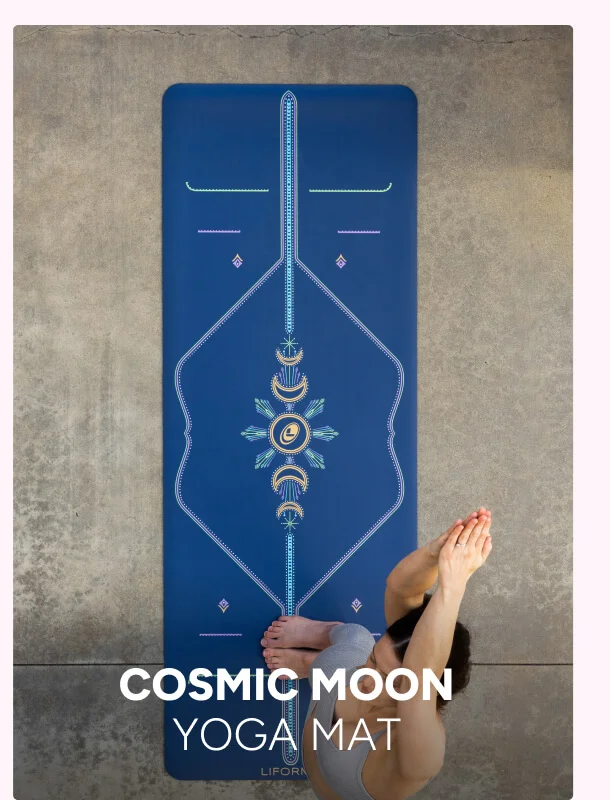 Cosmic Moon Yoga Mat