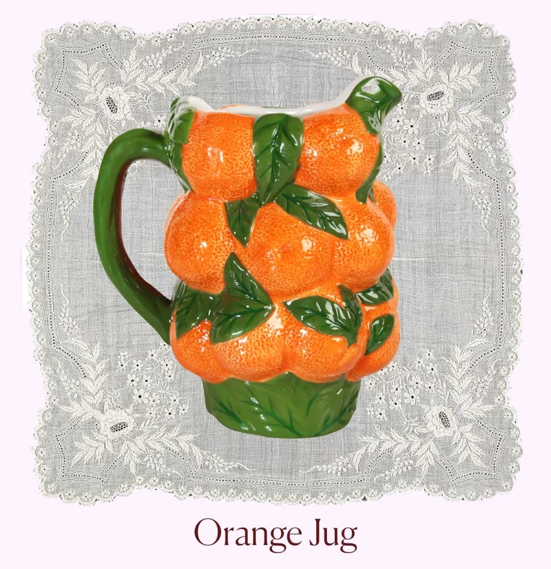Orange Jug