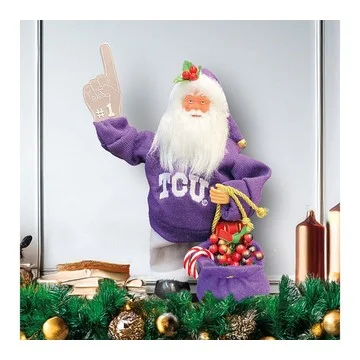 Santa's Workshop 12" Collegiate Animated/Musical Santa