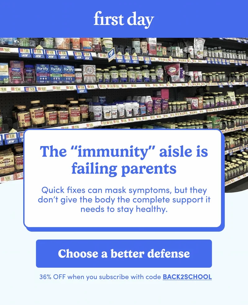 The “immunity” aisle is failing parents