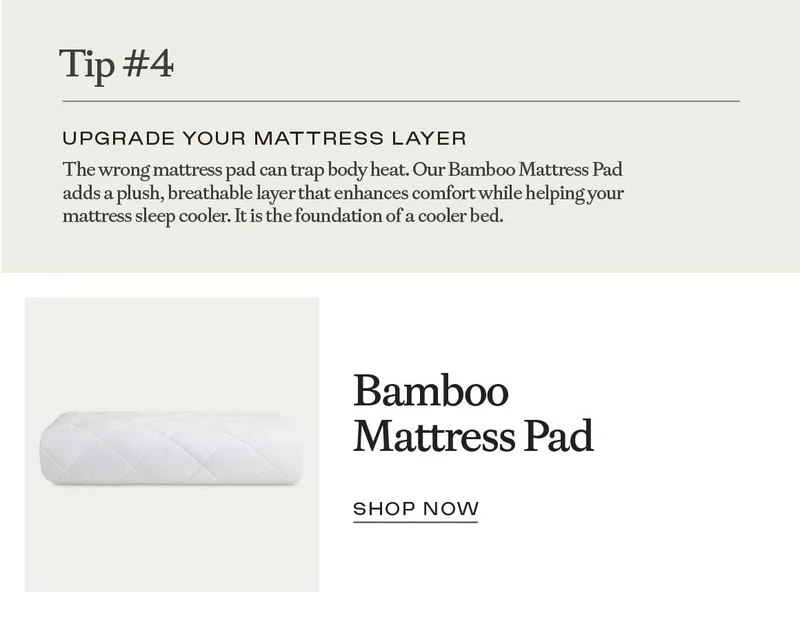 Shop: Bamboo Mattress Pad