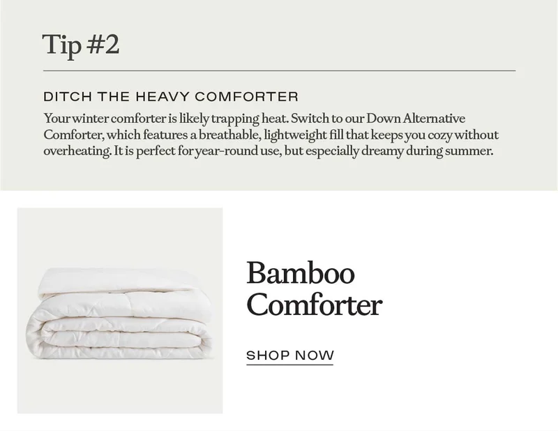 Shop: Bamboo Comforter