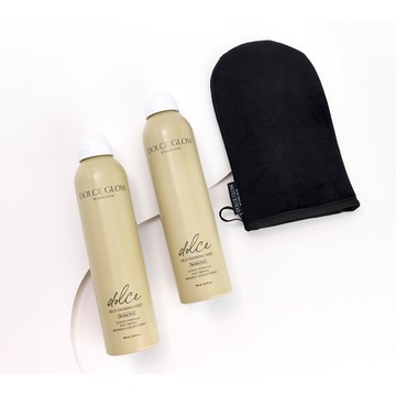 Dolce Glow Dolce Bronze Self-Tanning Spray Mist Duo with Mitt