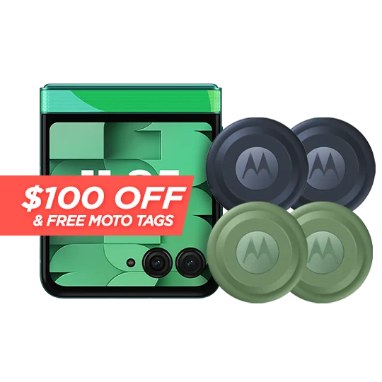 $100 off motorola razr FIFA World Cup 26(TM) edition & free moto tags
