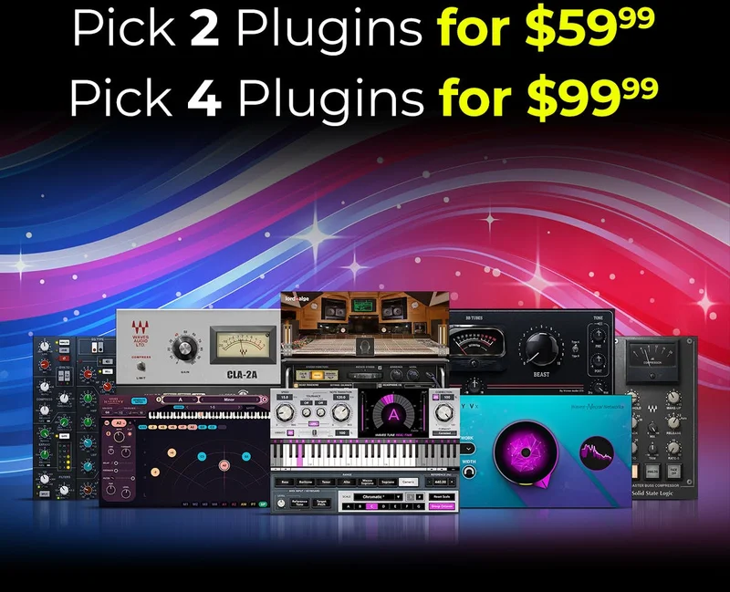 July 4th Sale | 2 Plugins for $59.99, 4 for $99.99