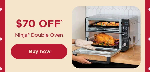 $70 off* Ninja Double Oven