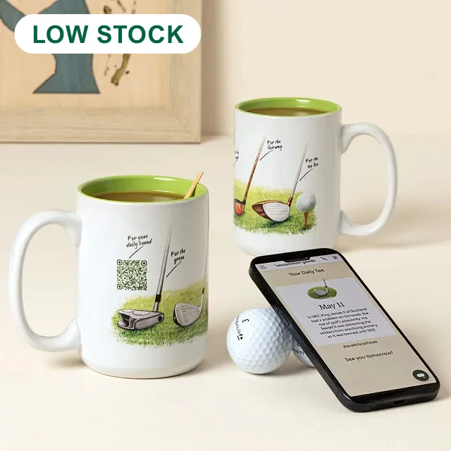 Golf Every Day Interactive QR Mug