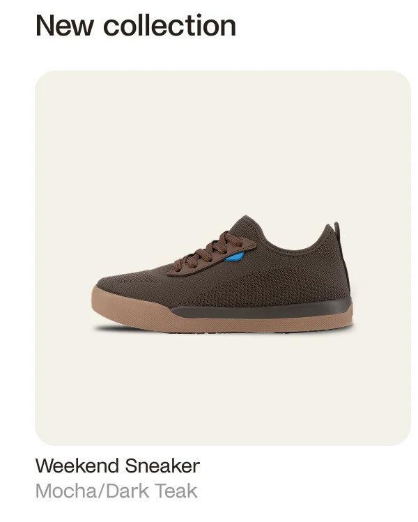 Weekend Sneaker in Mocha/Dark Teak