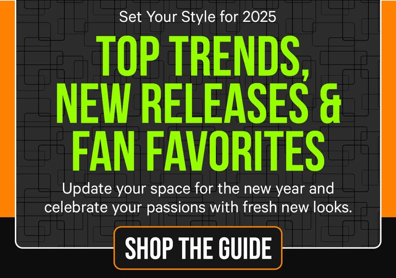 Set Your Style for 2025 - Top Trends, New Releases & Fan Favorites from our Style Guide